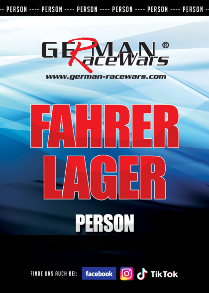 Fahrerlager-Ticket Person 2027