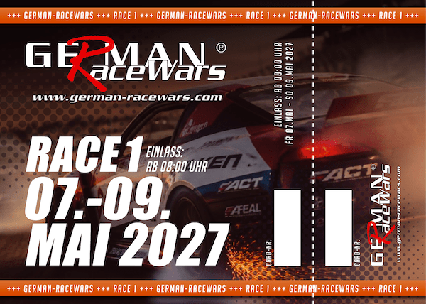GRW Ticket Mai 07-09 Mai 2027