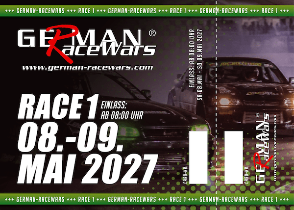 GRW Ticket Mai 08-09 Mai 2027
