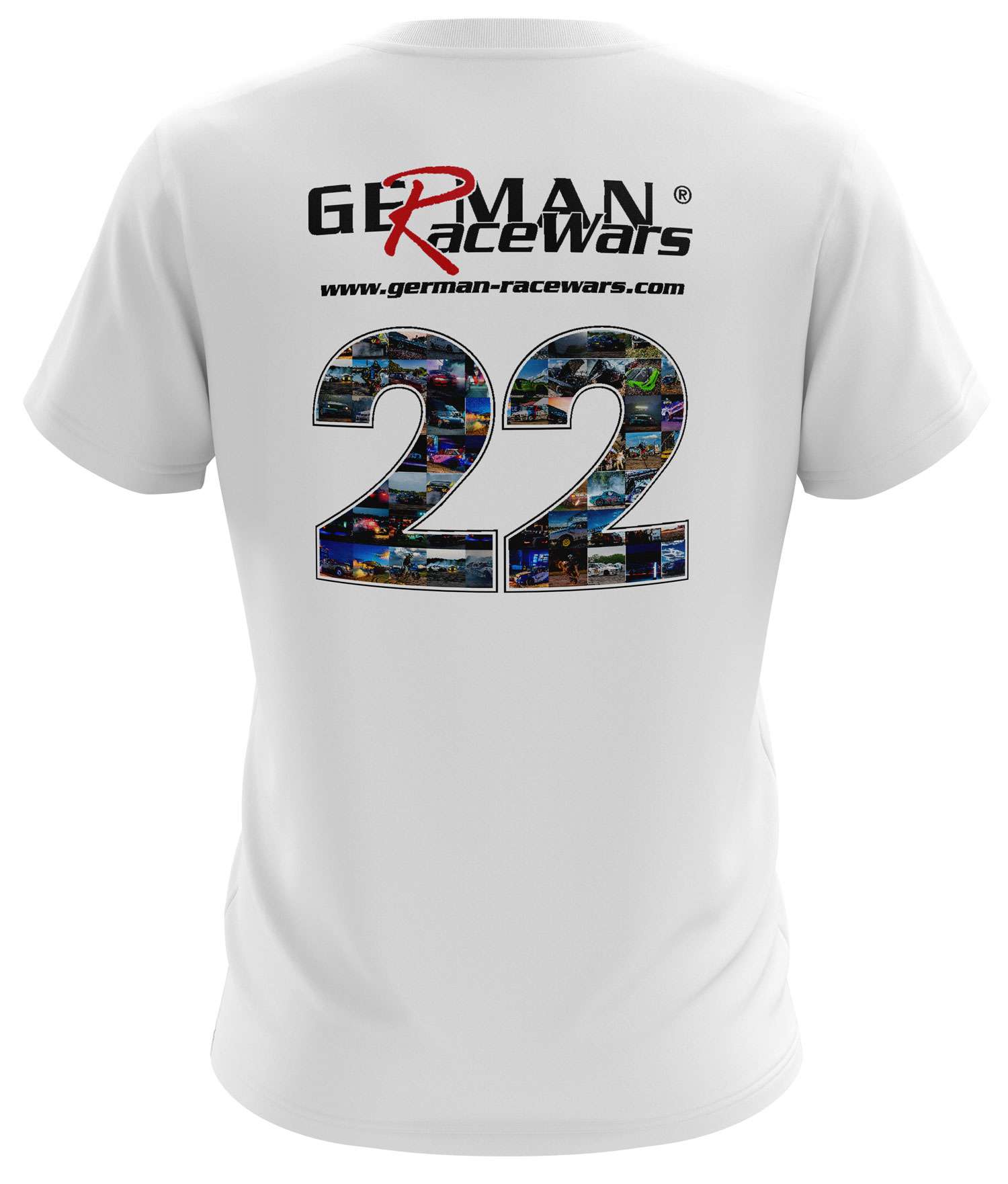 T-Shirt 22 Jahre GRW Rückseite